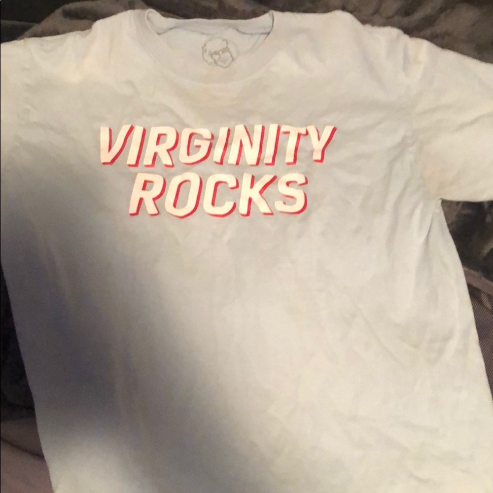 Virginity rocks tee